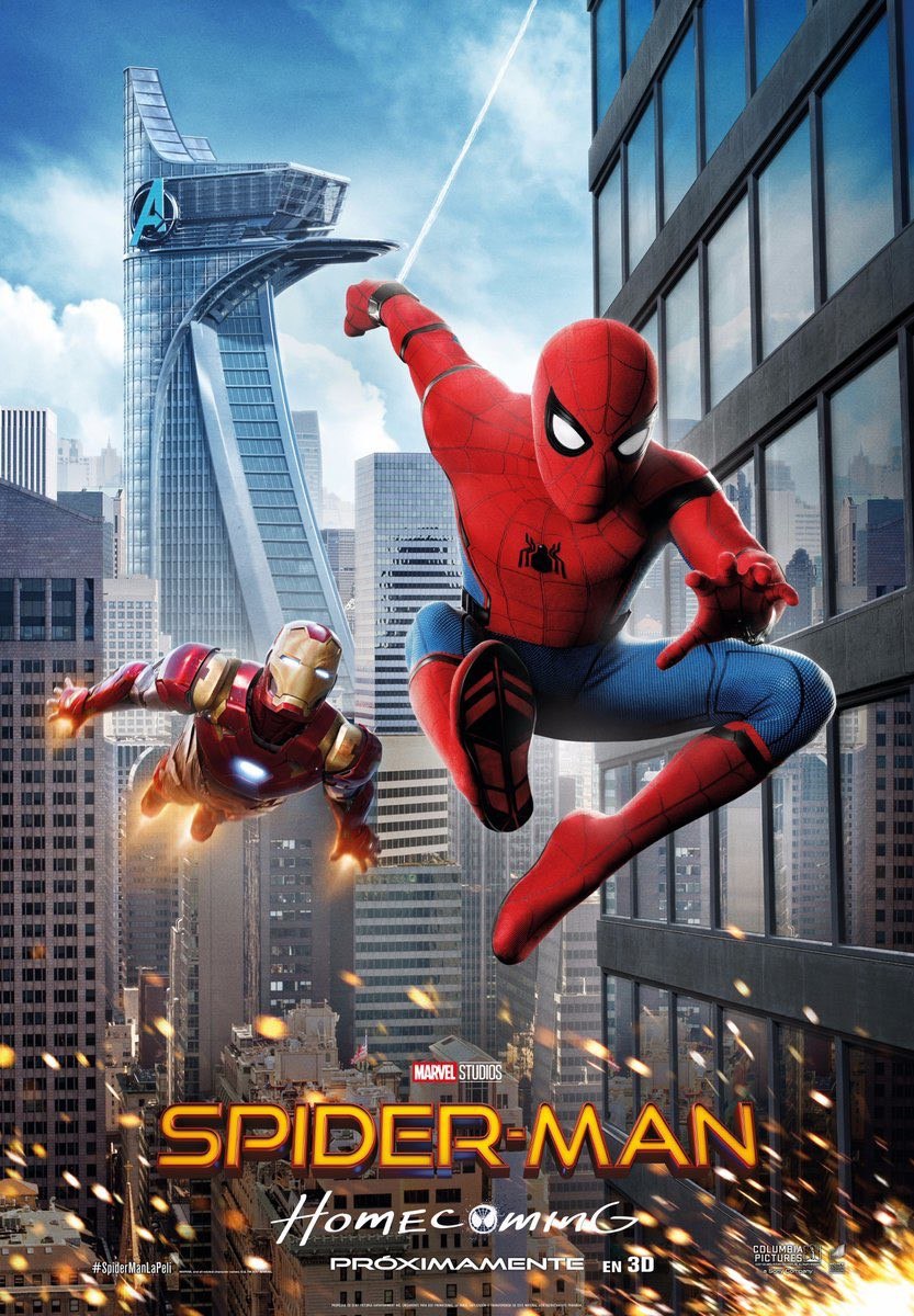 Промо-постеры экшена «Человек-паук: Возвращение домой»