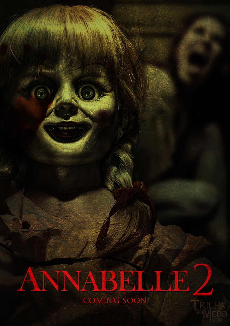 Свежий плакат фильма ужасов «Проклятие Аннабель 2»
