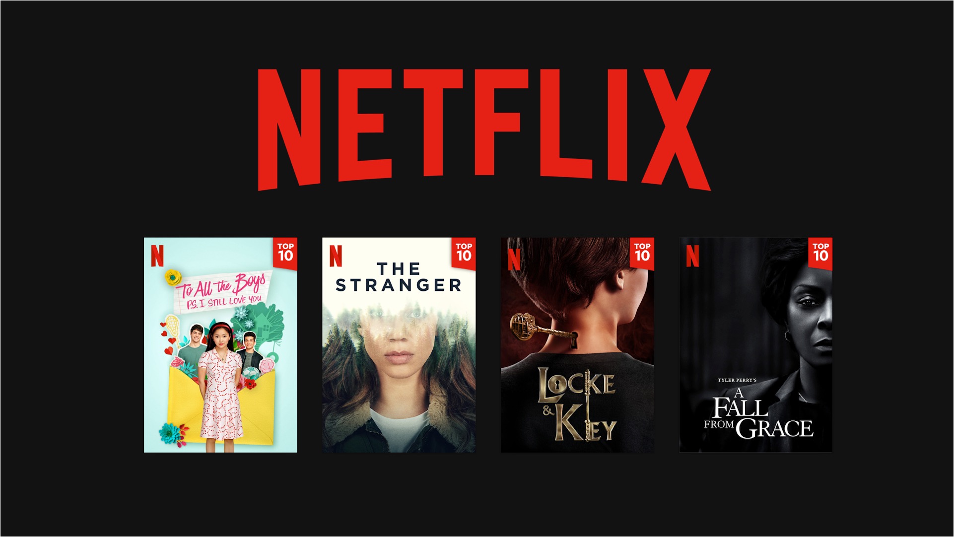 Новая функция: Netflix стал показывать топ-10 самых популярных проектов
