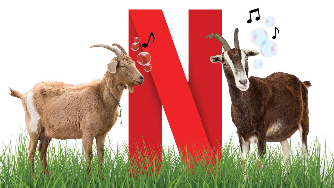 В заставке Netflix мог звучать крик козла