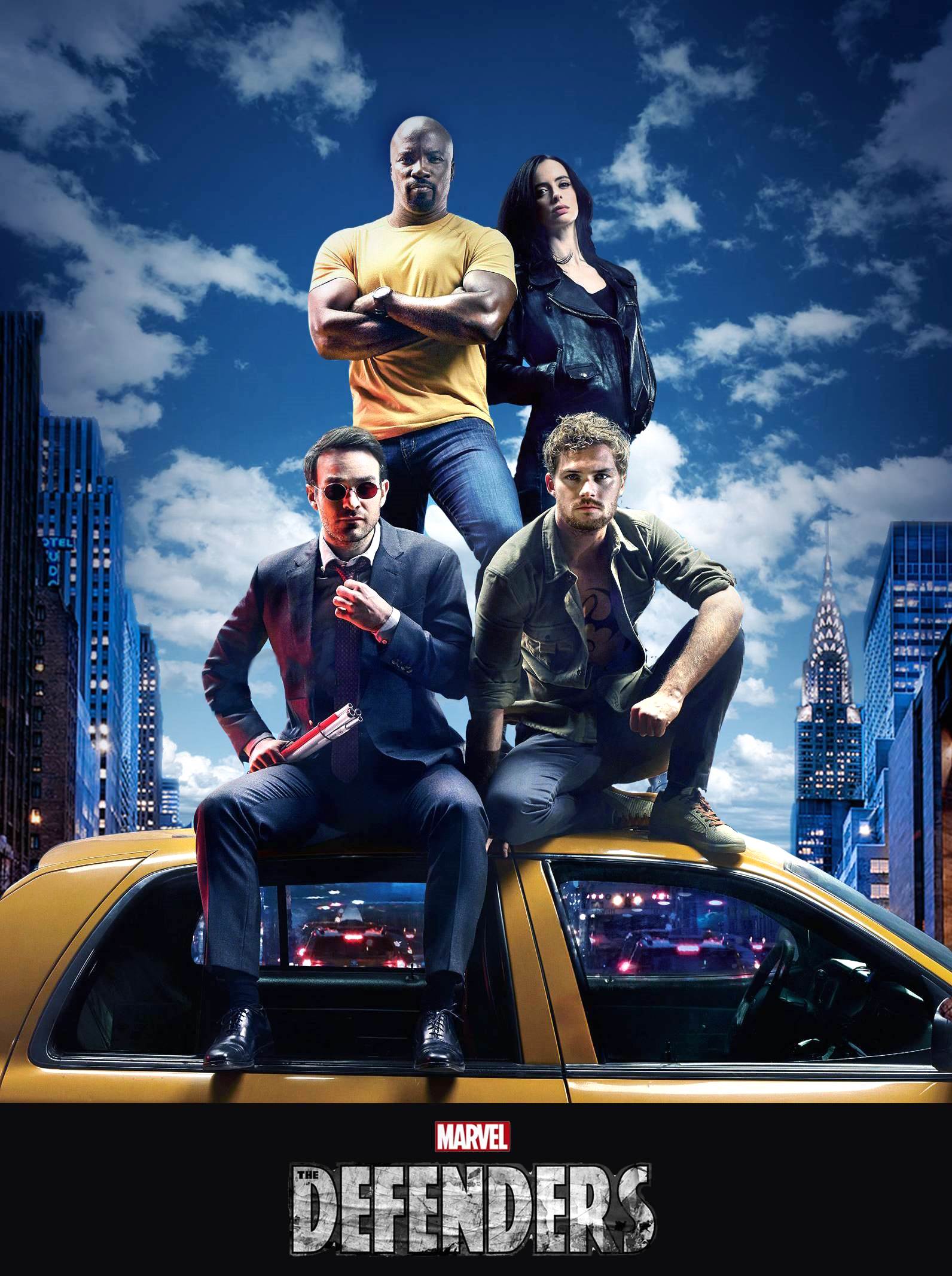 Два постера сериалов «Защитники» и «Каратель» от Marvel