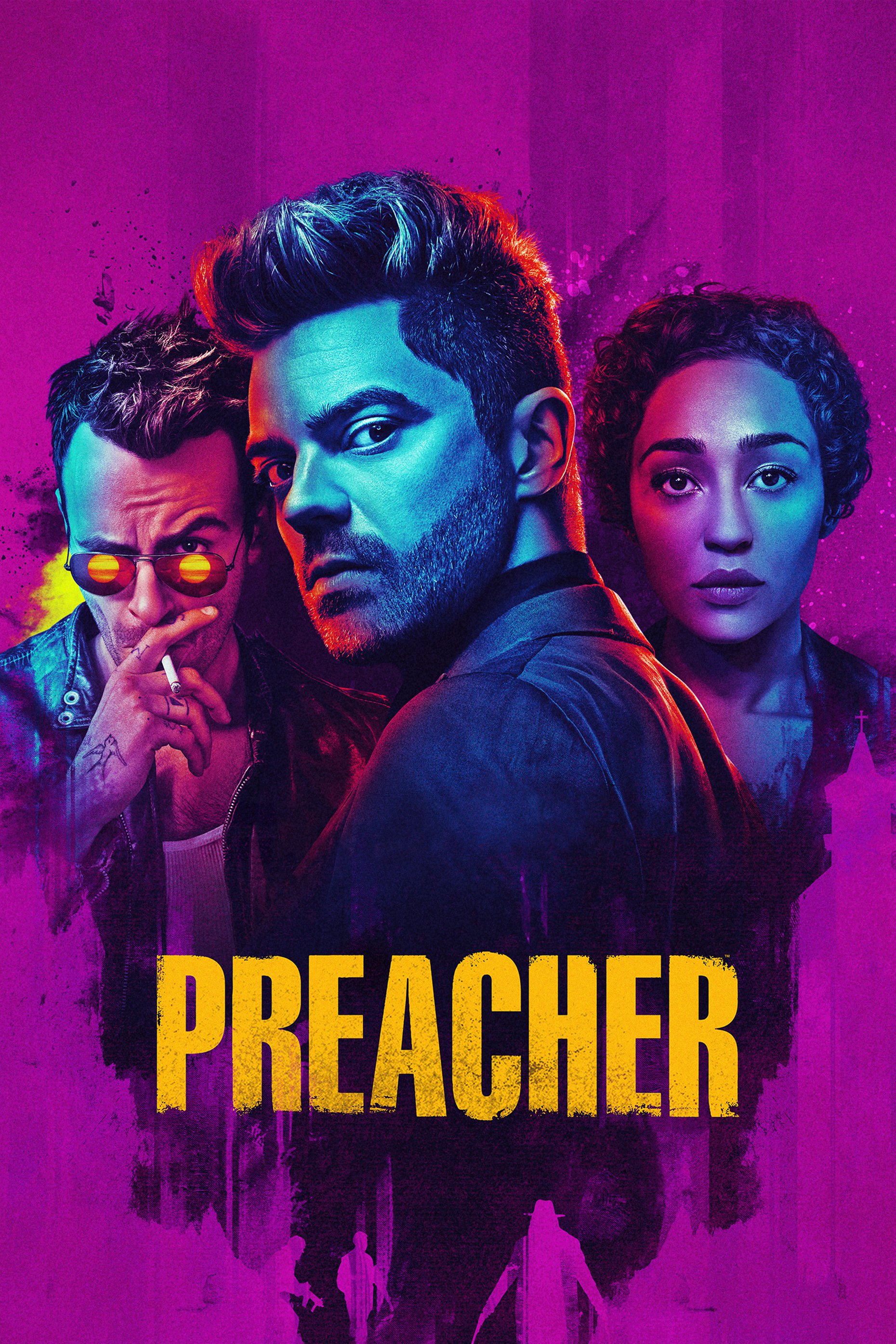 Стилизованный постер второго сезона «Проповедника»