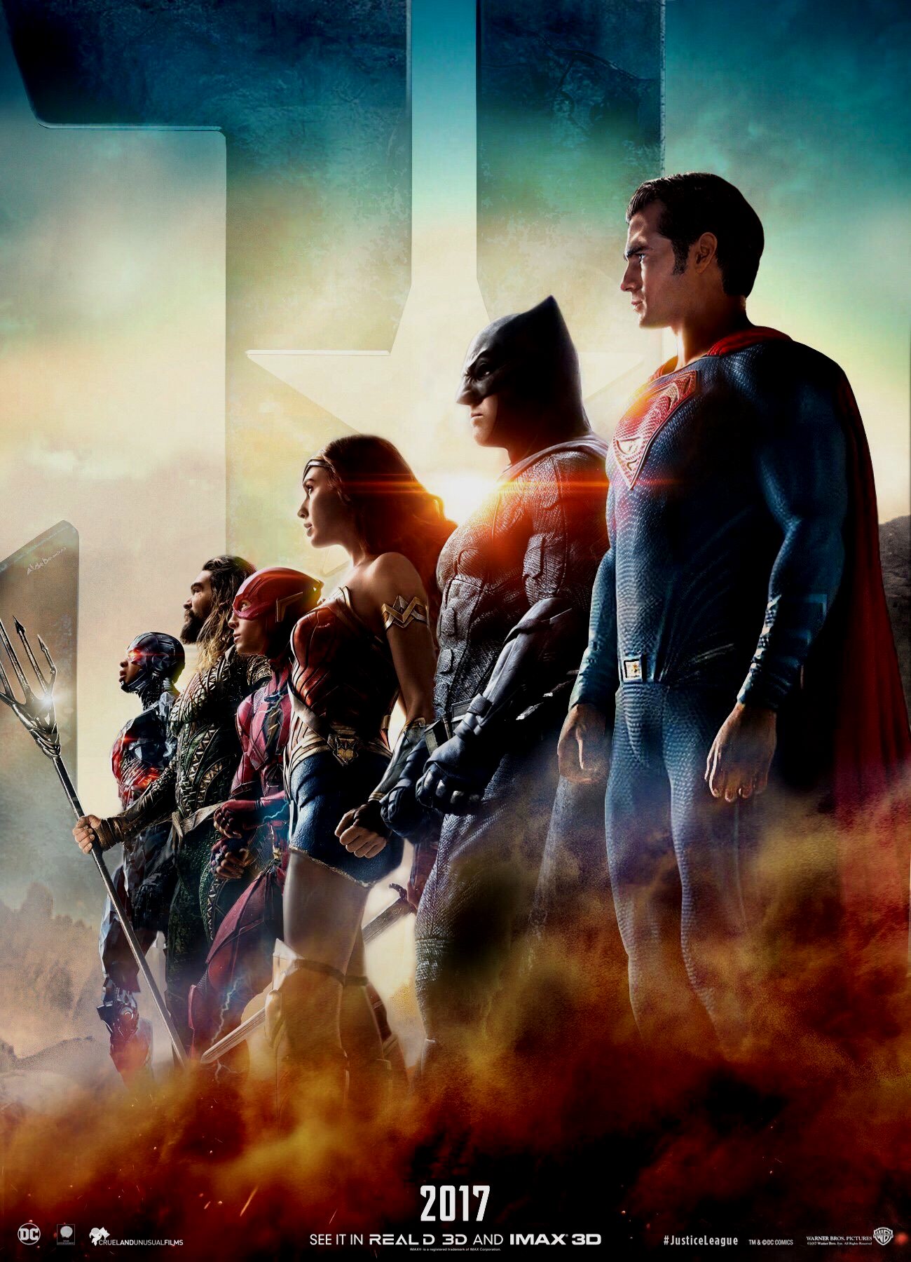 Новый трейлер и постер экшена DC «Лига Справедливости»