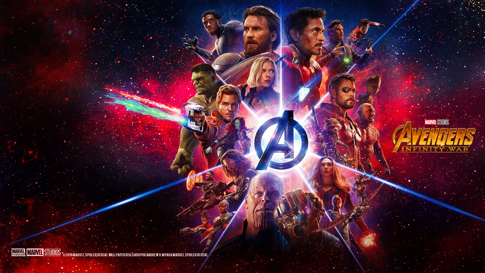 IMAX-постер и ТВ-спот «Мстителей: Война бесконечности»