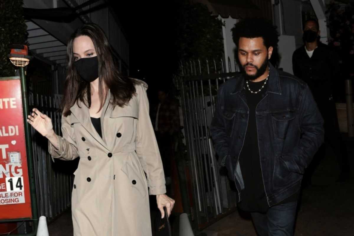 Анджелина Джоли спровоцировала слухи о романе с музыкантом The Weeknd