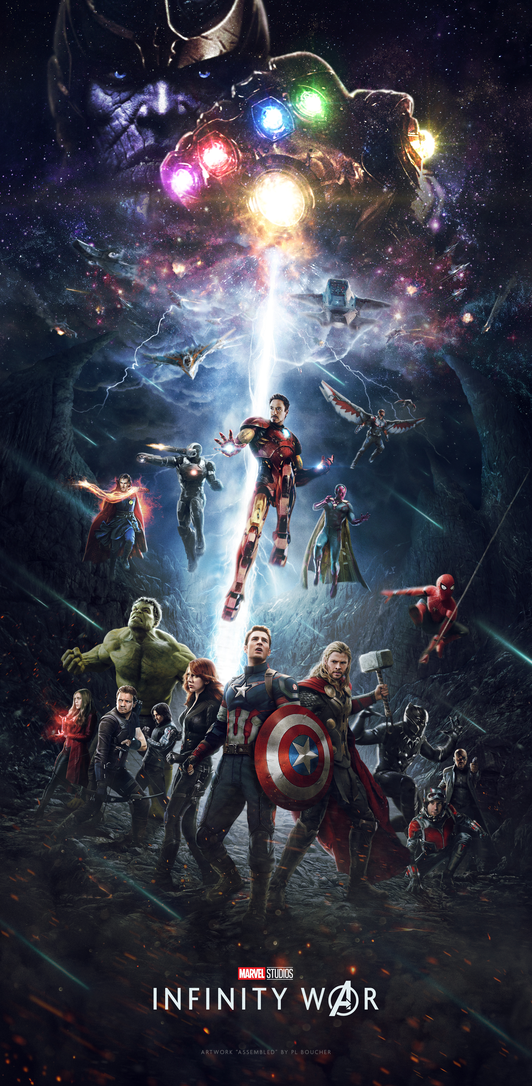Первый промо-постер блокбастера «Мстители: Война бесконечности»