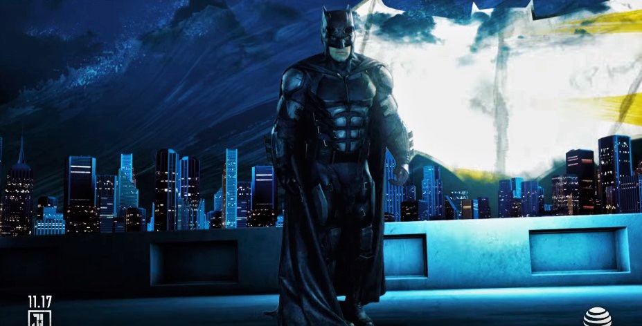 Ролик о создании «Лиги справедливости» с Бэтменом