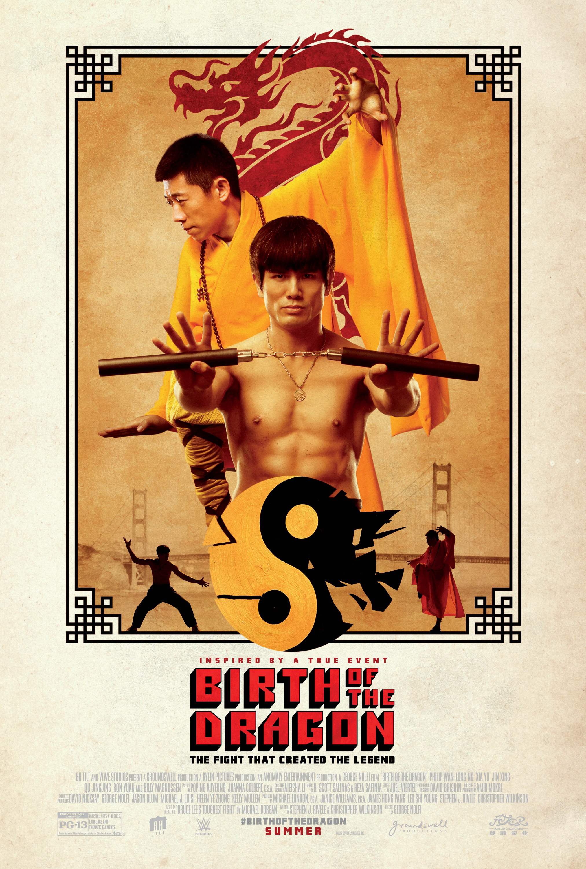 Свежий постер байопика «Рождение дракона» о Брюсе Ли