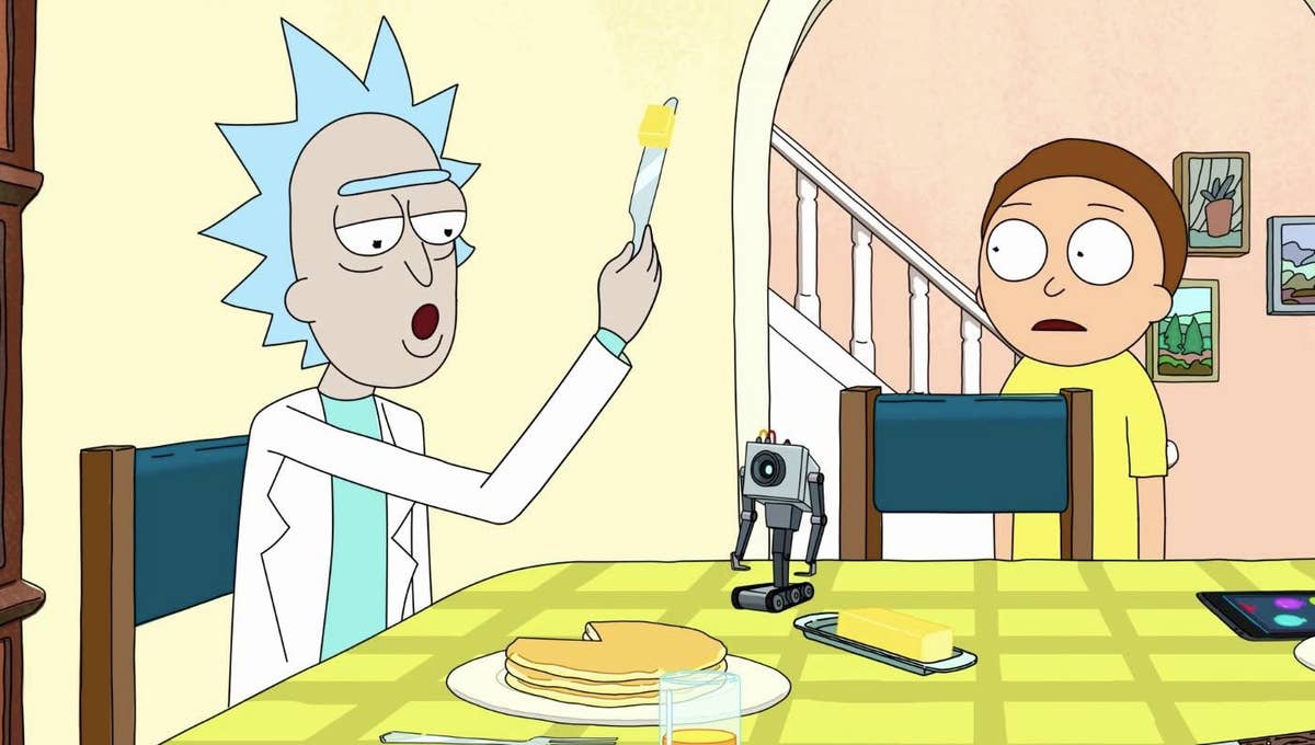 butter robot rick and morty для чего я создан чтобы передать масло