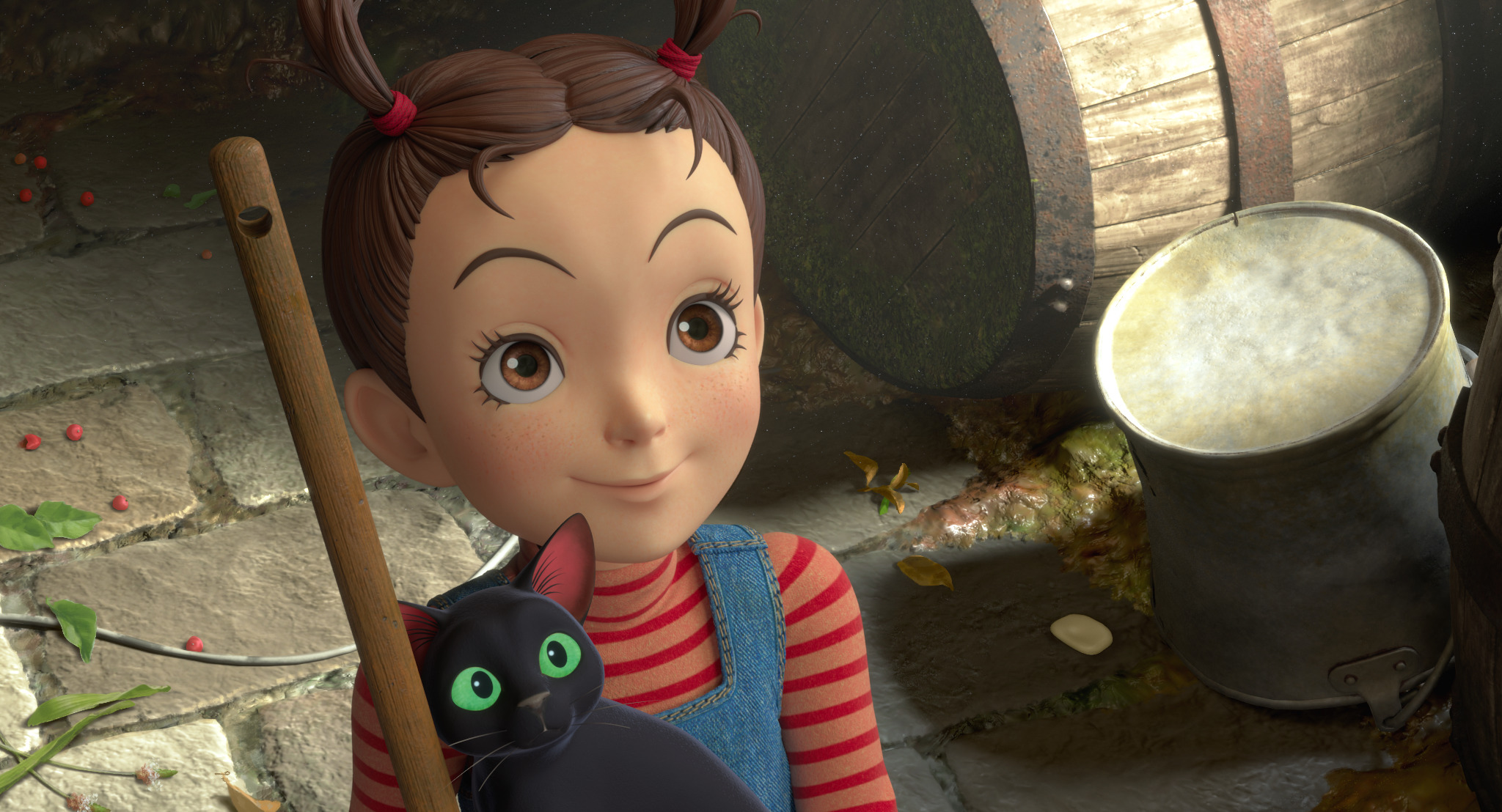 Вышел новый трейлер первого 3D-мультфильма студии Ghibli «Ая и ведьма»