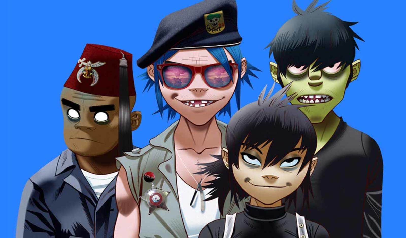 Netflix выпустит абстрактный мультфильм про Gorillaz