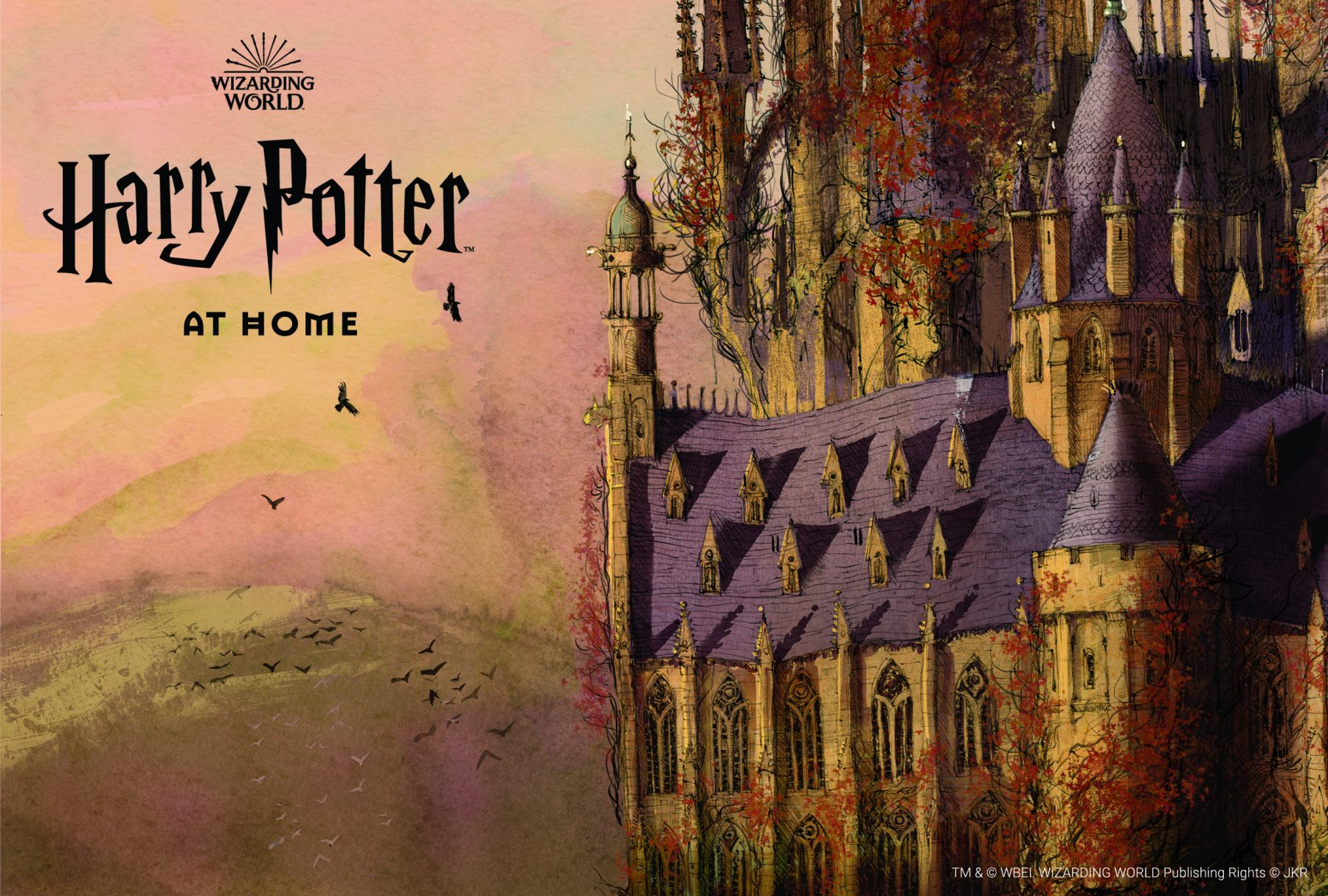 Джоан Роулинг запустила сайт «Гарри Поттер дома» для детей на карантине