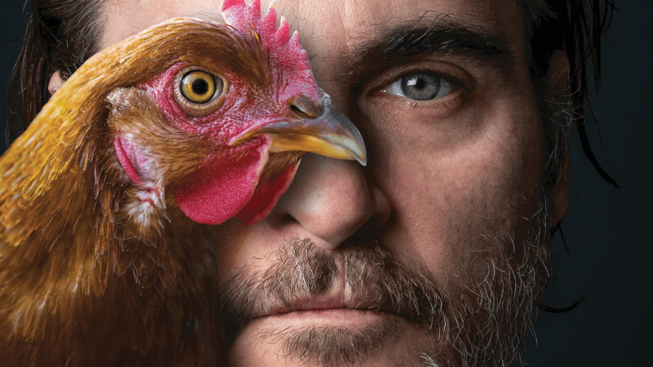 Хоакин Феникс появился в новой рекламе в защиту животных