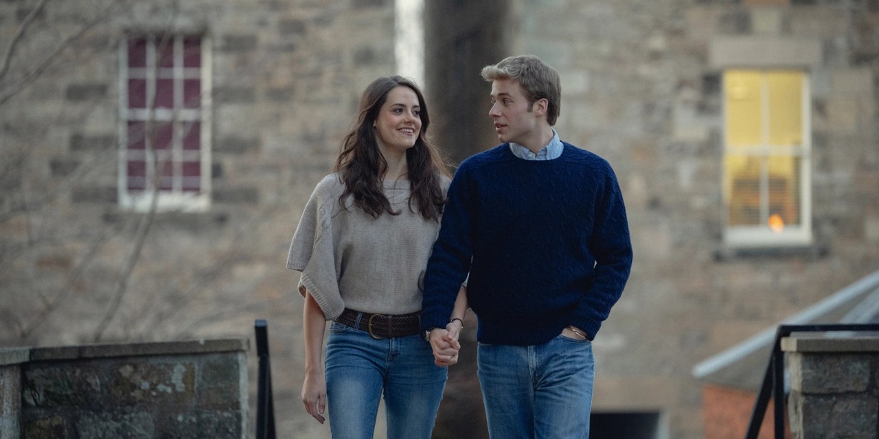 Принц Уильям и Кейт Миддлтон предстали на первых кадрах нового сезона «Короны»