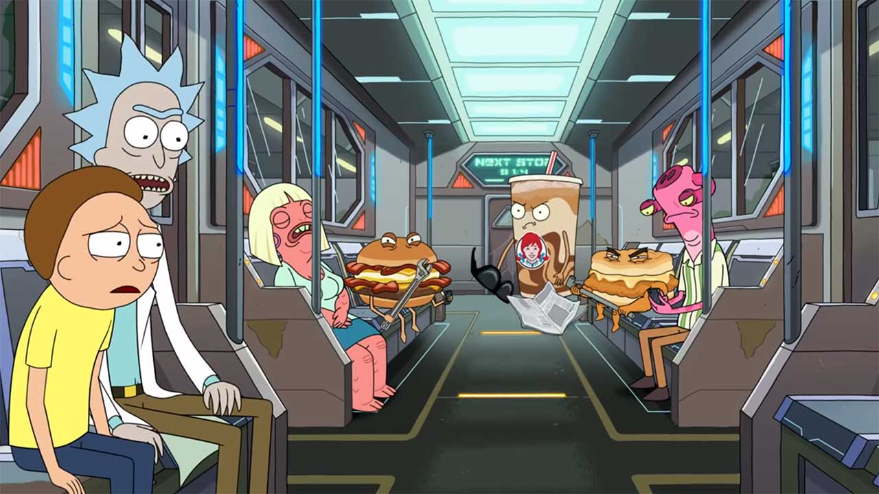 Видео: Рик и Морти спасаются от злого завтрака в рекламе Wendy’s. 