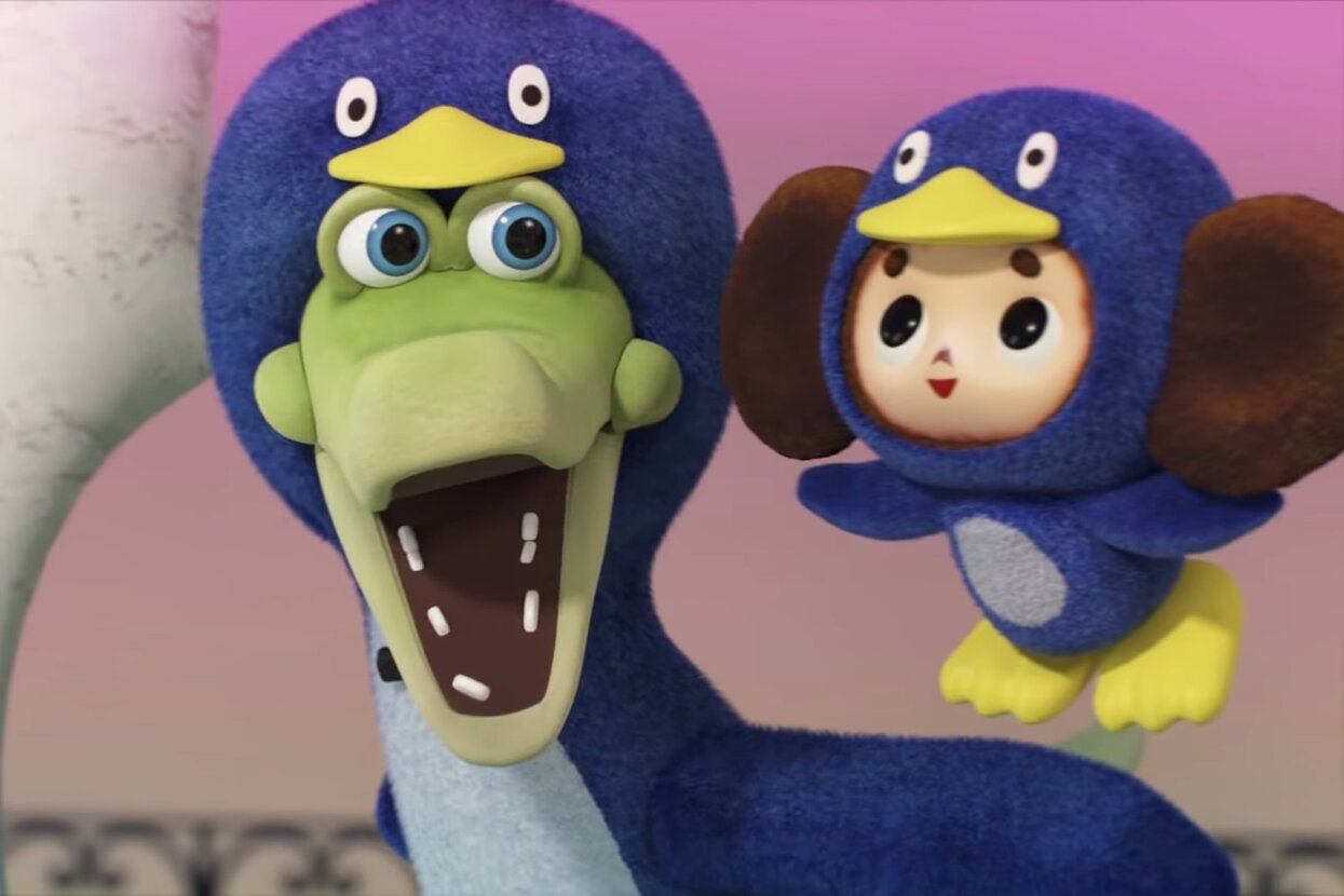 Японцы выпустили 3D-мультфильм про Крокодила Гену и Чебурашку