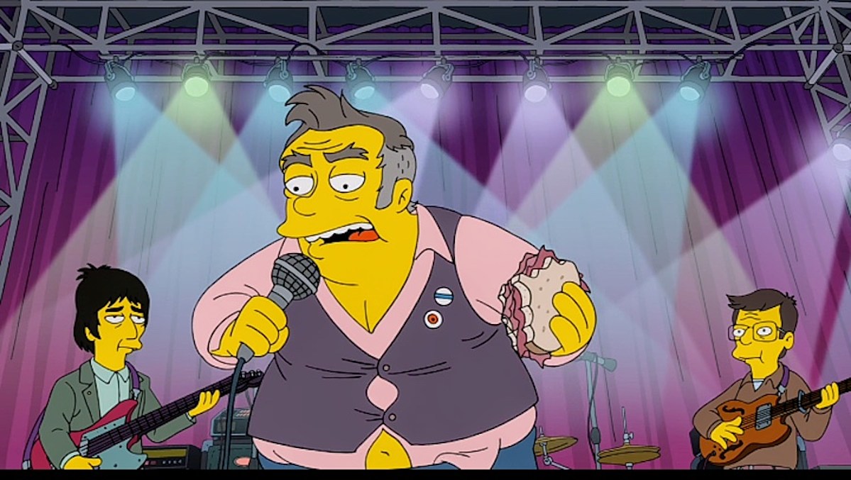 Менеджер Моррисси раскритиковал авторов «Симпсонов» за то, что музыканта изобразили толстым расистом