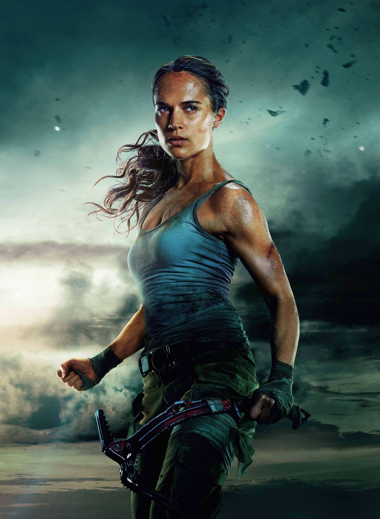 Алисия Викандер на свежих постерах «Tomb Raider: Лара Крофт»