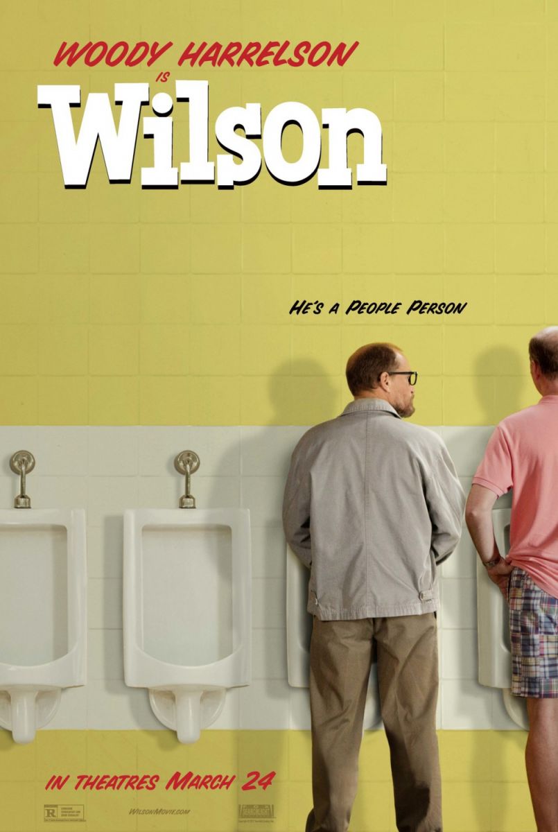 Постер и отрывок из комедии «Уилсон» с Вуди Харрельсоном
