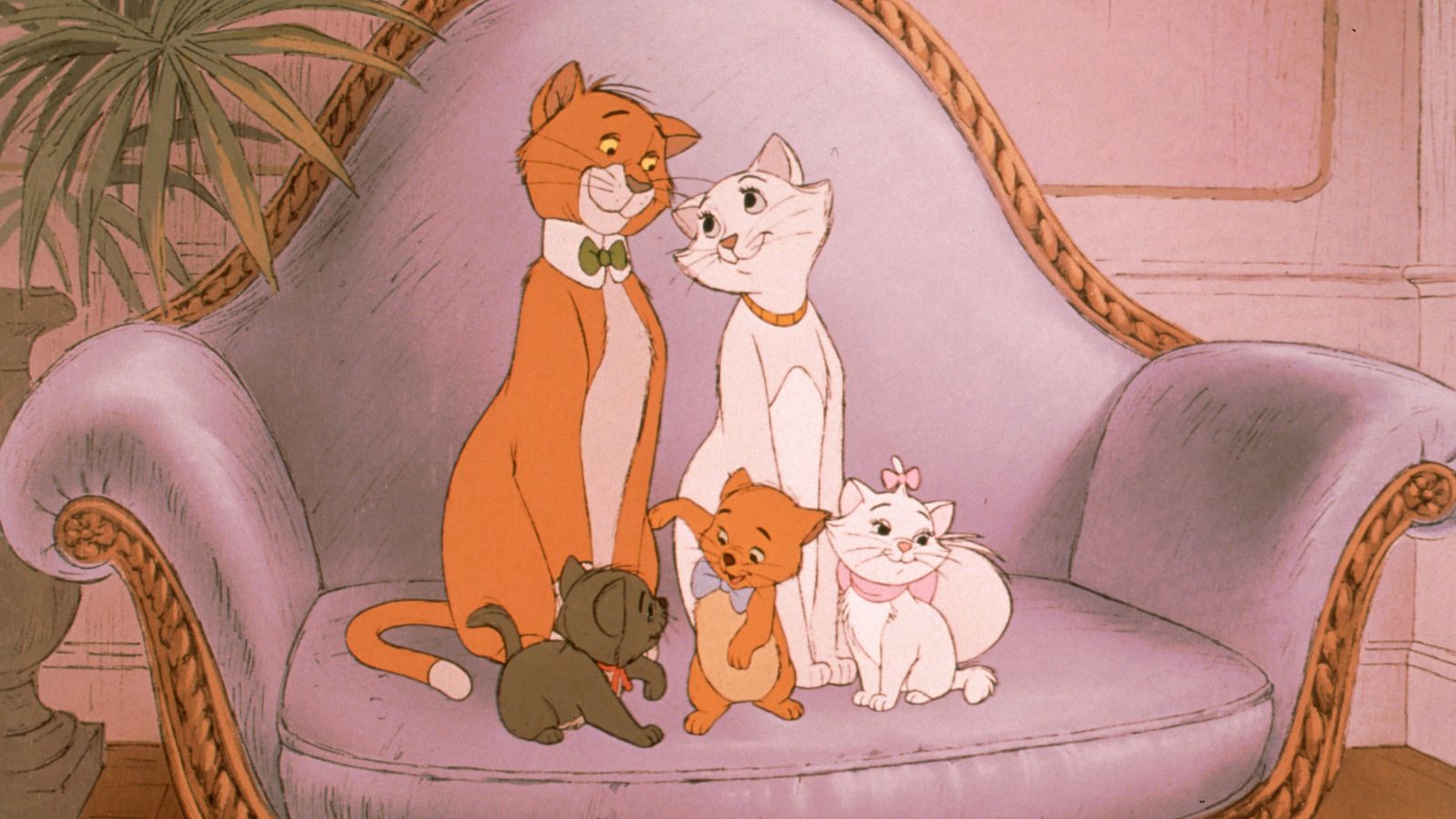 Коты Аристократы Мари и Оливер