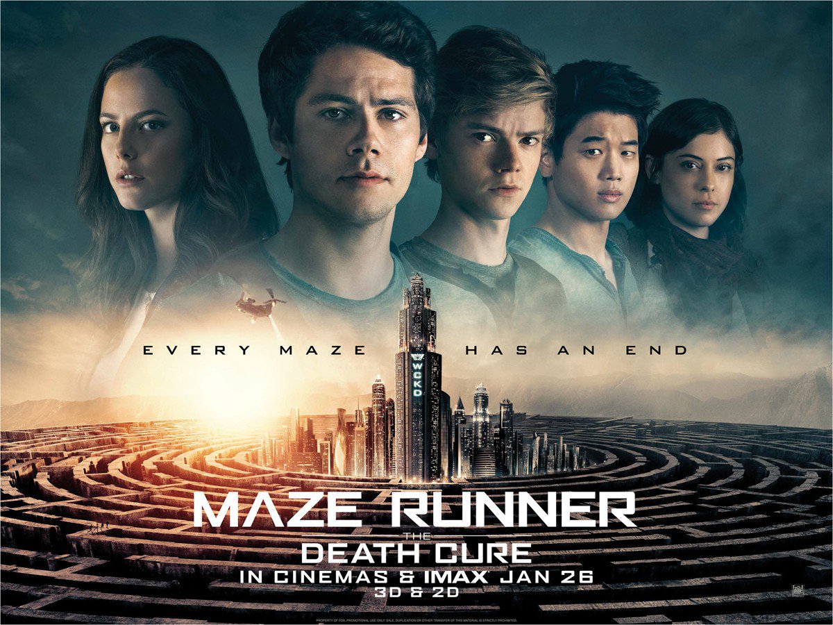 Maze Runner: The Death Cure (2018) Movie Information & Trailers