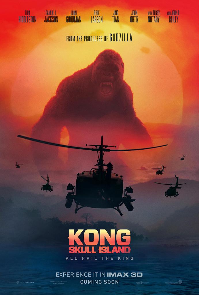 IMAX-постер и ТВ-спот блокбастера «Конг: Остров Черепа»