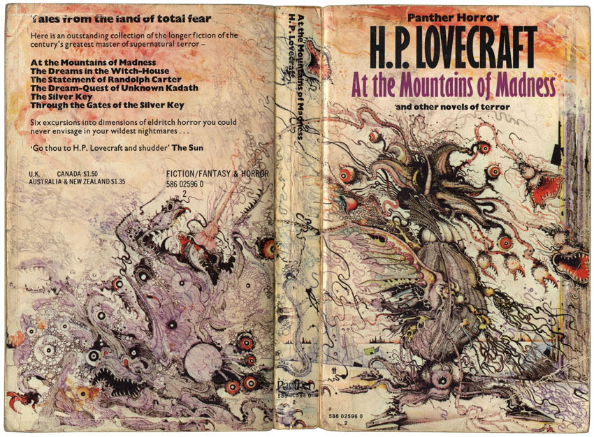 Обложка книги "Хребты безумия"