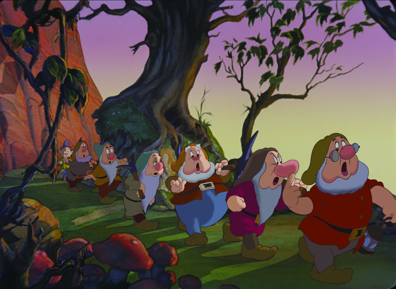 Кадры из фильма Белоснежка и семь гномов (White and the Seven Dwarfs ...