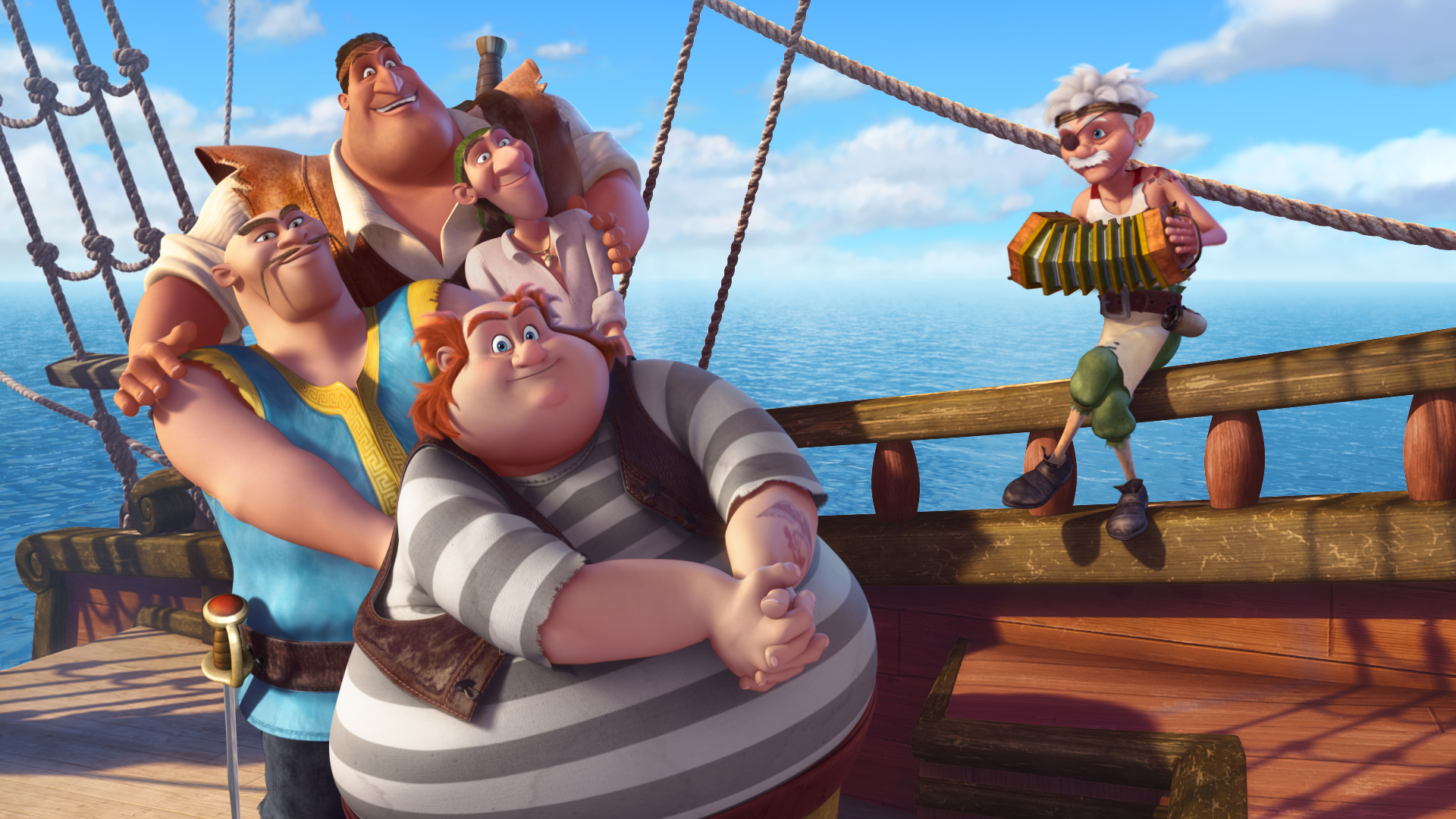 Кадр из мультфильма «Феи: Загадка Пиратского Острова»