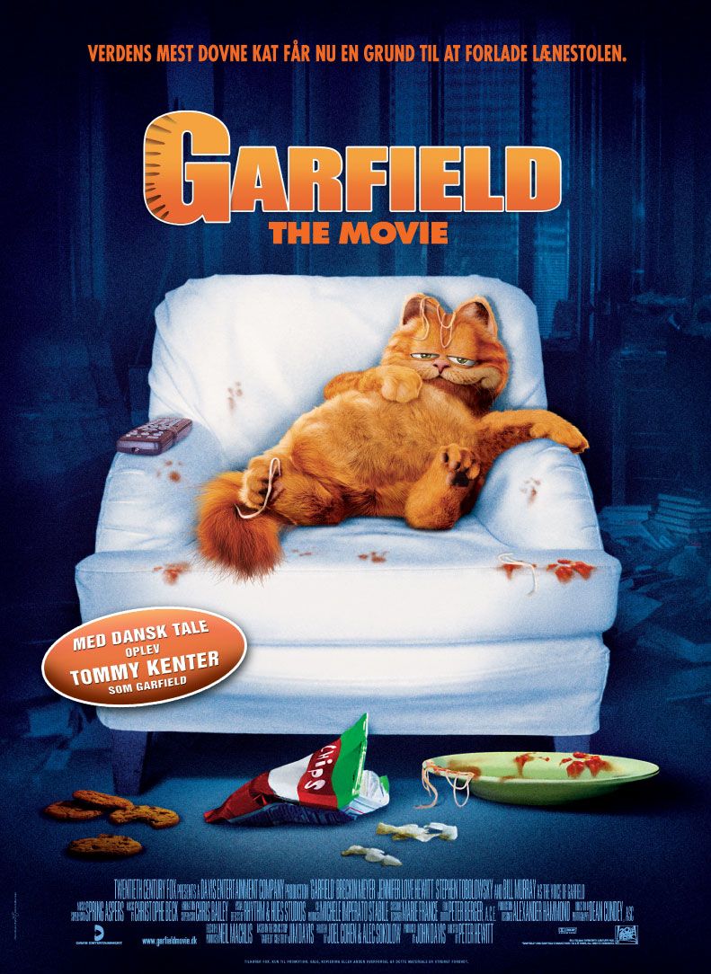 Картинки по запросу Garfield poster