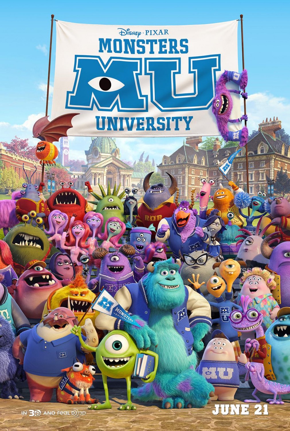 Университет монстров (2013) — Фильм.ру