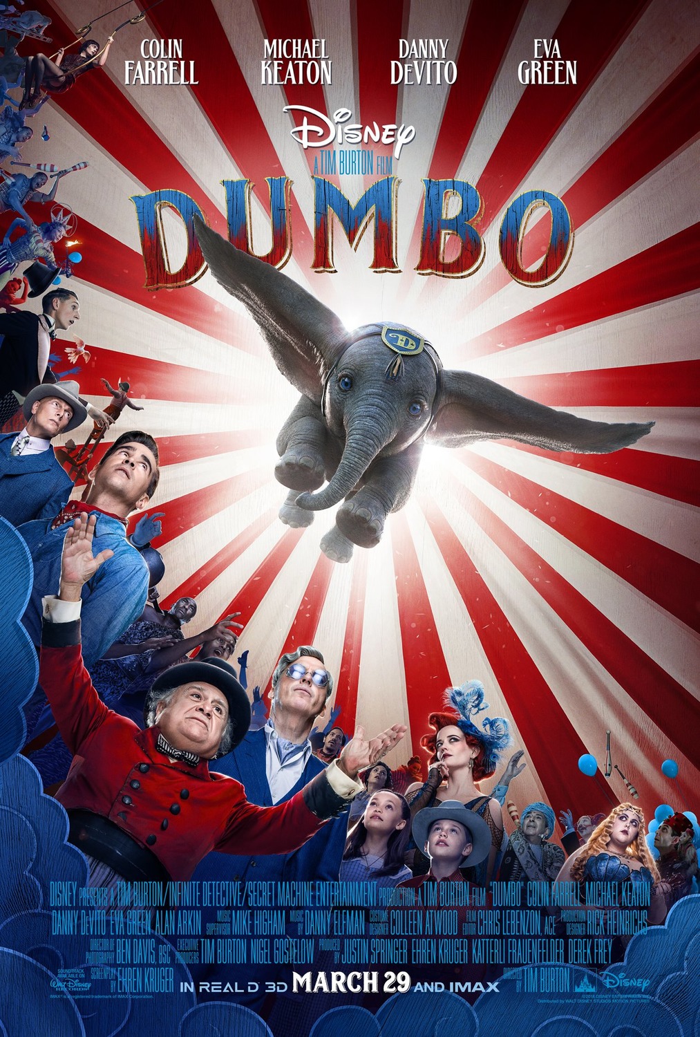 Дамбо – фильм 2019 года картинка Дамбо – фильм 2019 года картинки