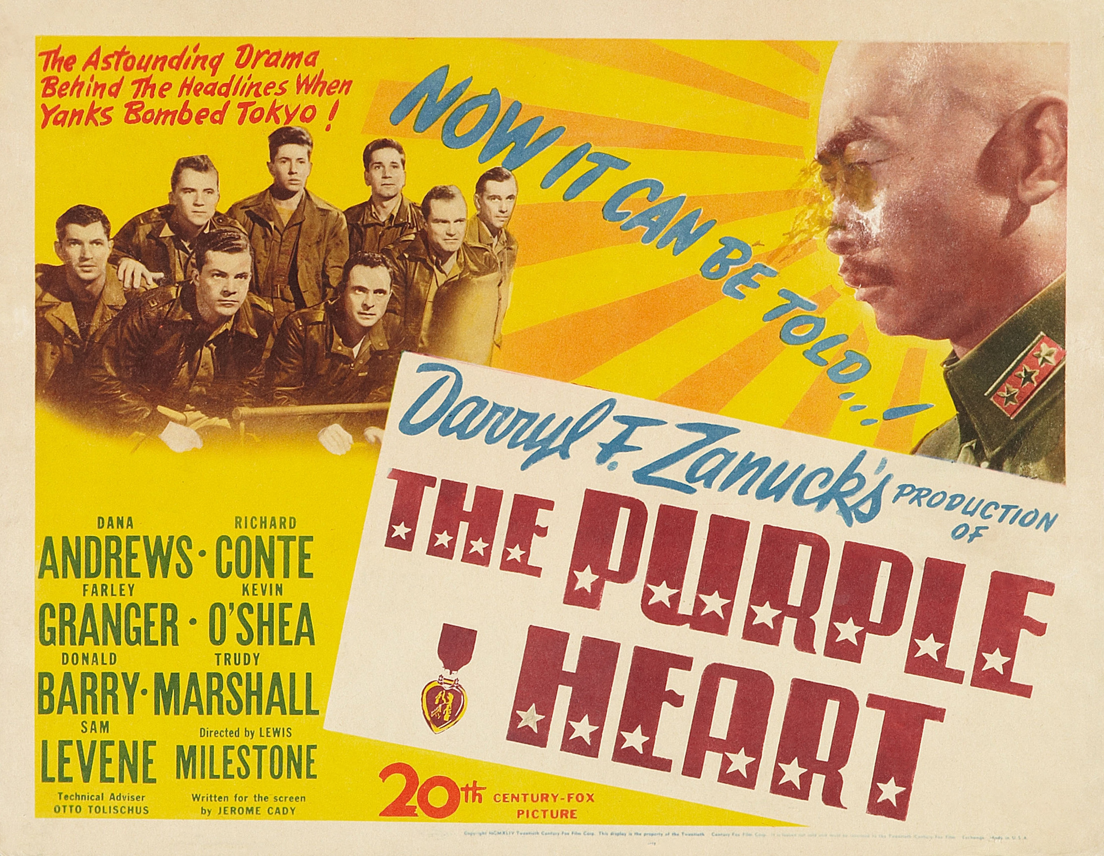 Пурпурное сердце (1944) — Фильм.ру