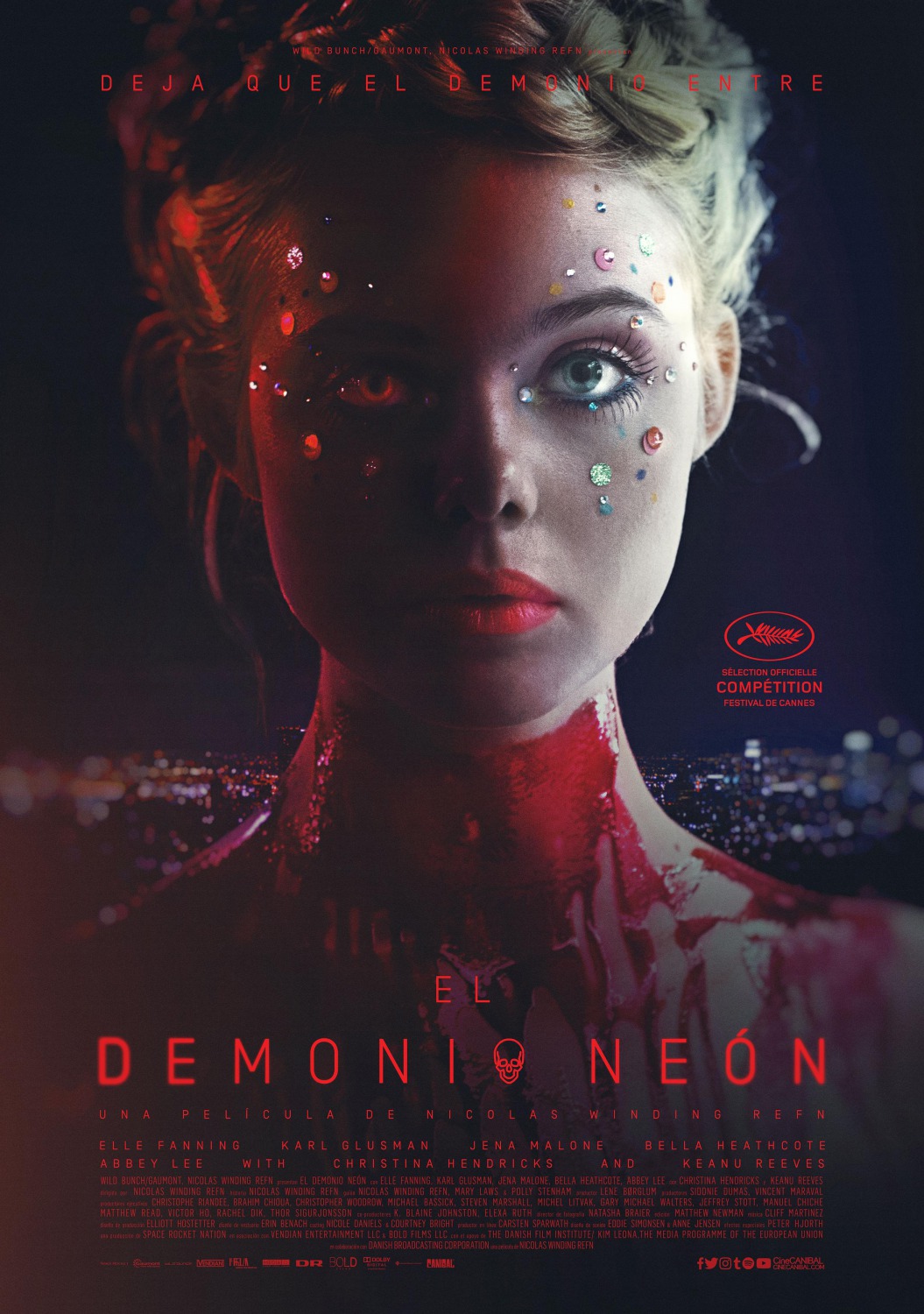 Неоновый демон (2016) - Постеры - Фильм.ру