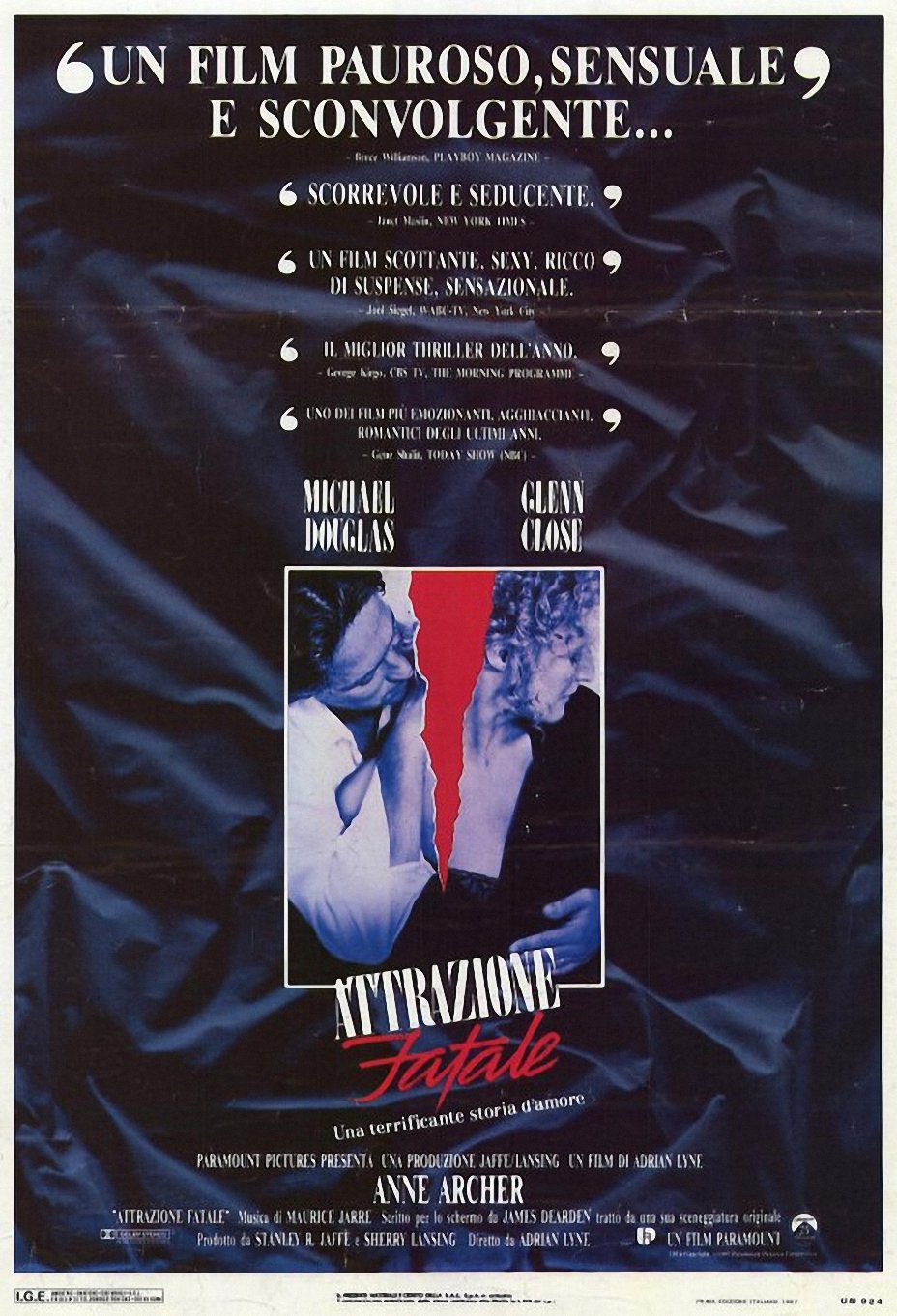 Роковое влечение (1987) - Постеры - Фильм.ру