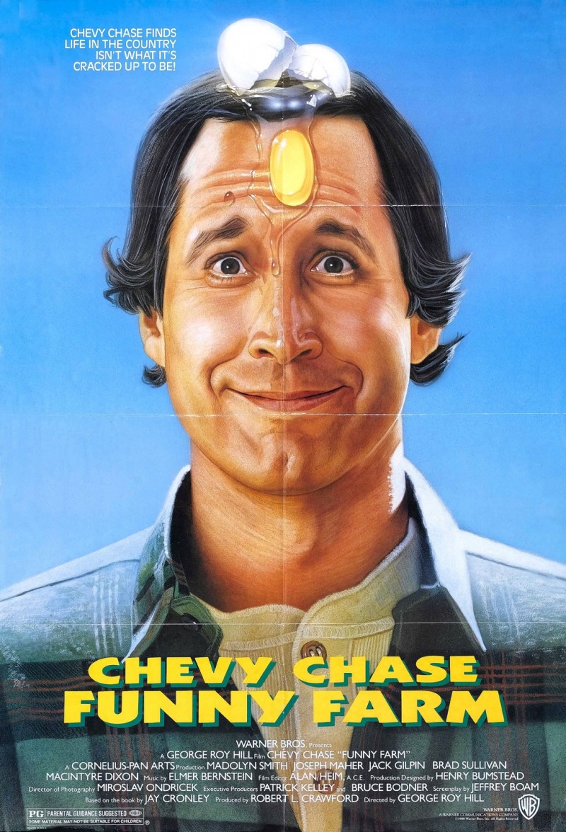 Постер (1) К Фильму Забавная Ферма (Funny Farm, 1988)
