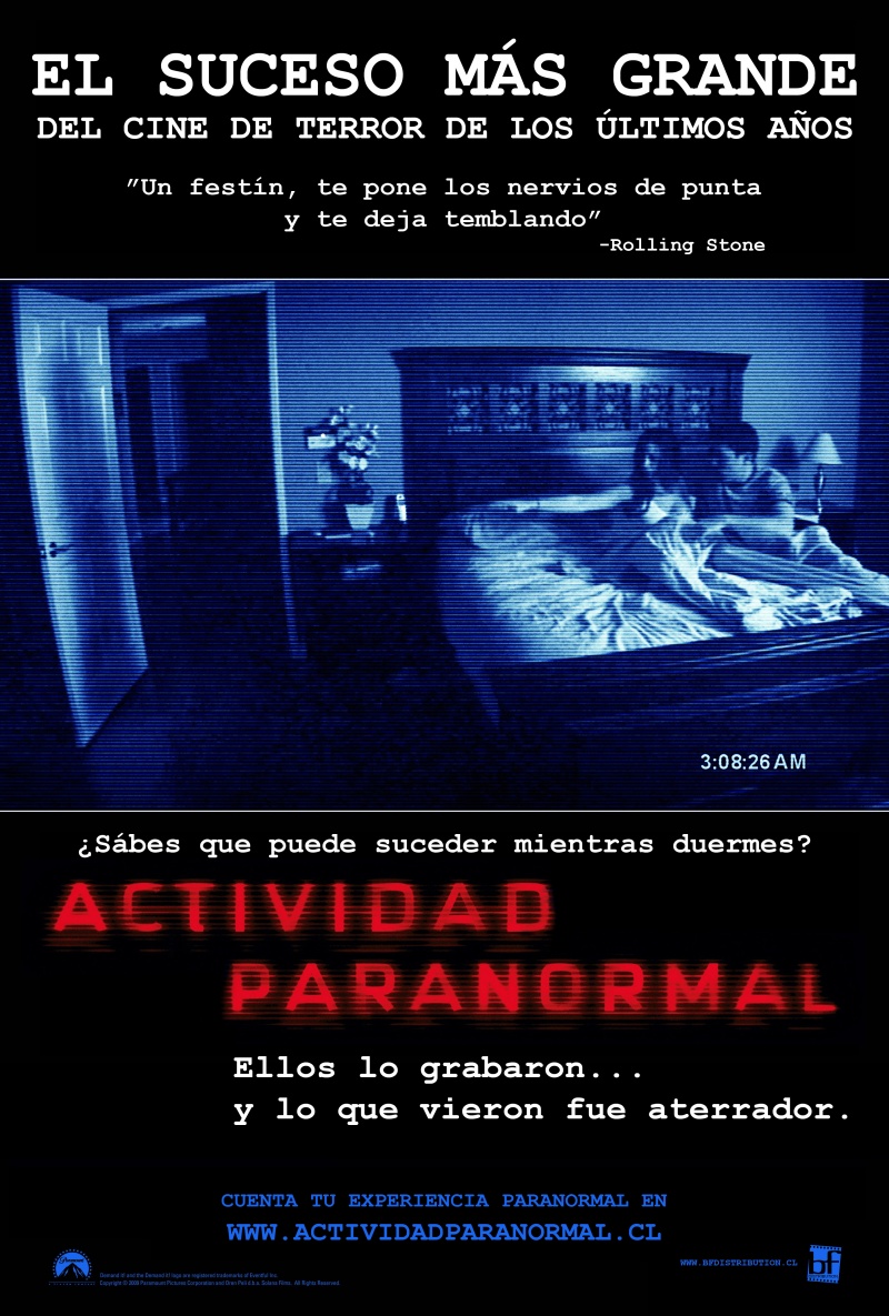 Паранормальное явление (2007) — Фильм.ру