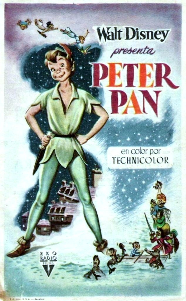 Питер Пэн (1953) - Постеры - Фильм.ру