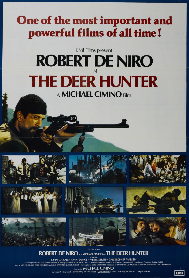 Robert De Niro movie poster print 2 The Deer Hunter 1978
