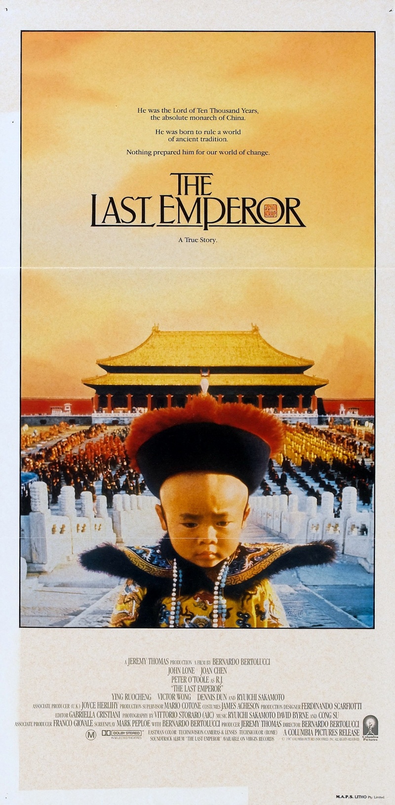 Постер (1) к фильму Последний император (The Last Emperor, 1987)