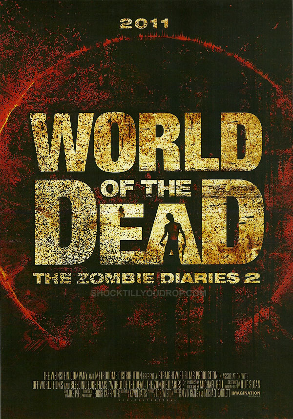 Постер фильма "Дневники зомби 2: Мир мертвых" 