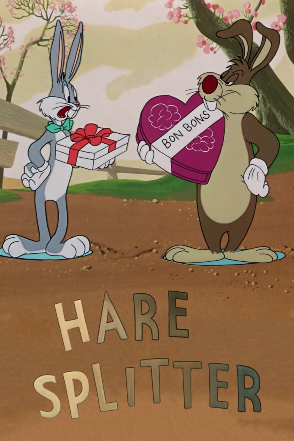Кадры из фильма, фото "Кролик-раскольник" /Hare Splitter/ (1948)....