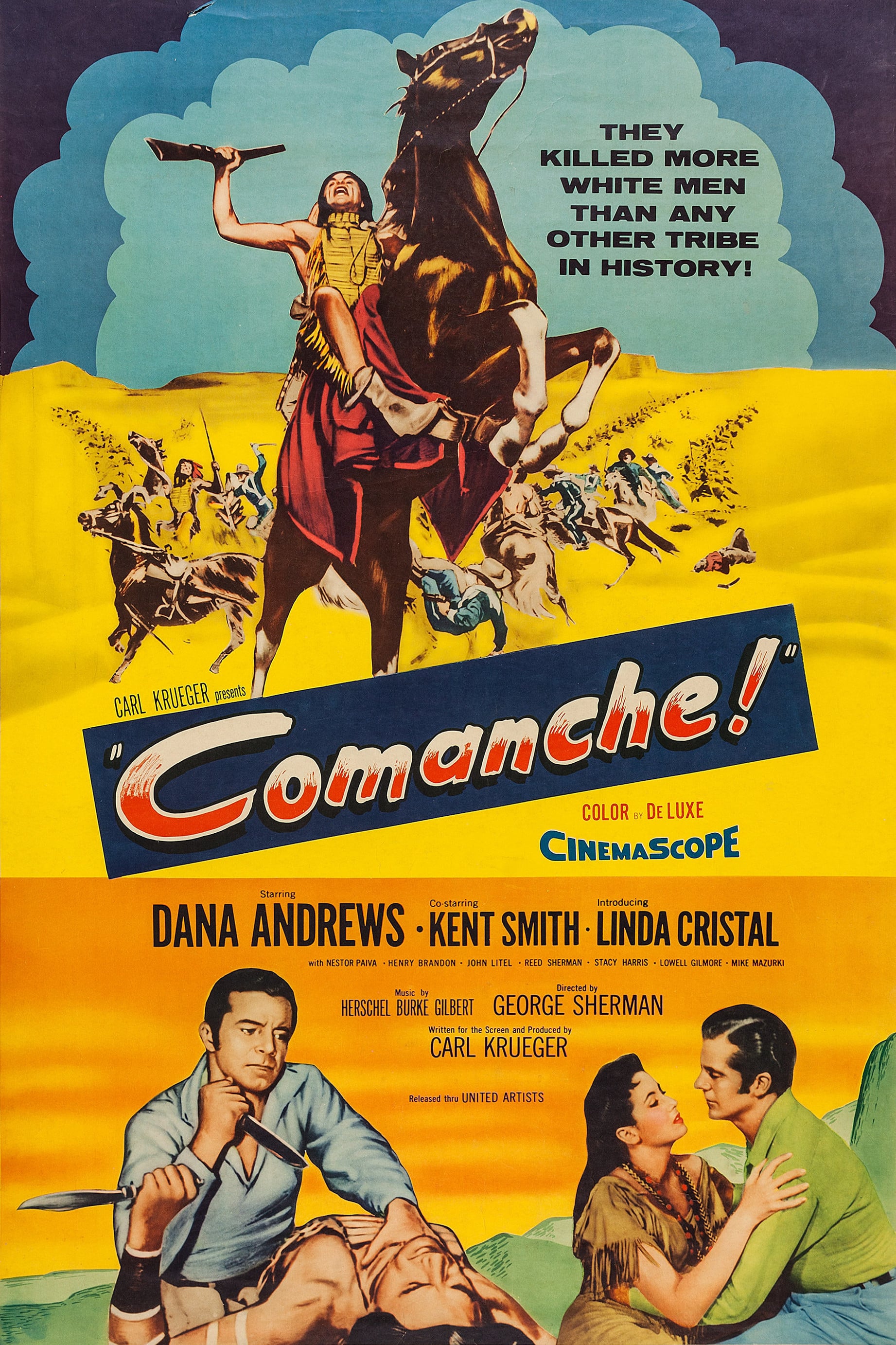 Команчи (1956) — Фильм.ру