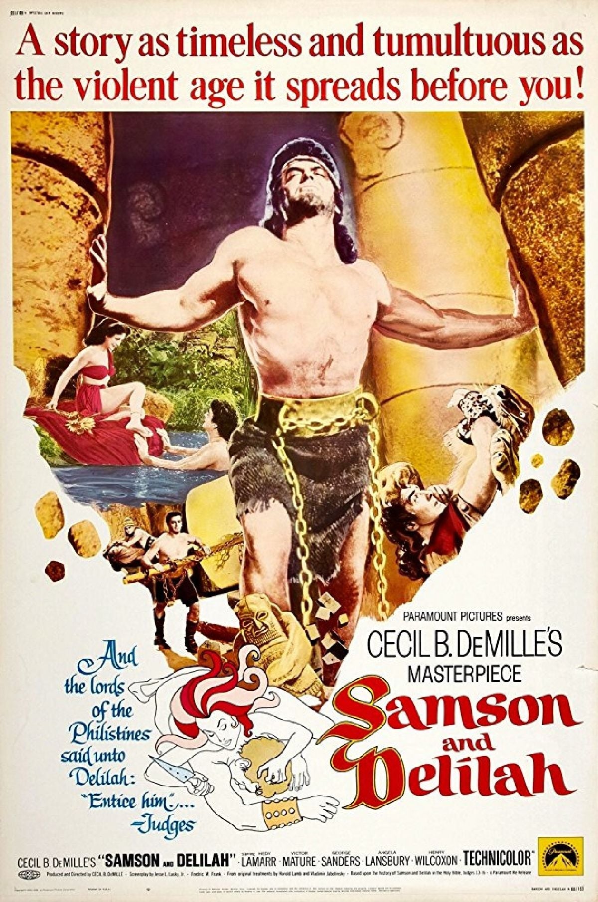 Самсон и Далила (1949) — Фильм.ру
