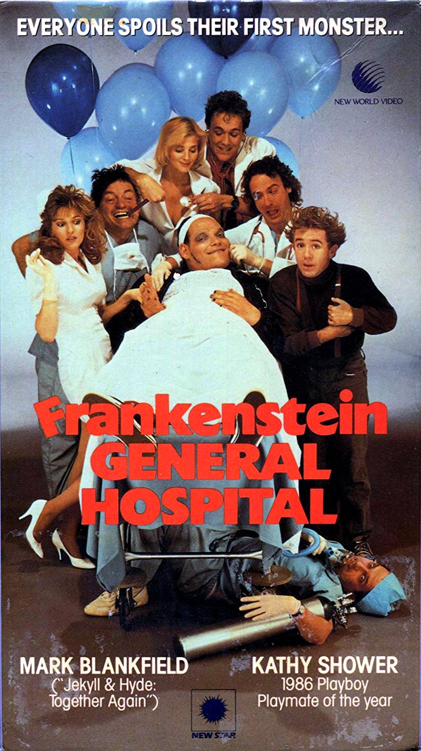 Постер фильма "Больница доктора Франкенштейна" .