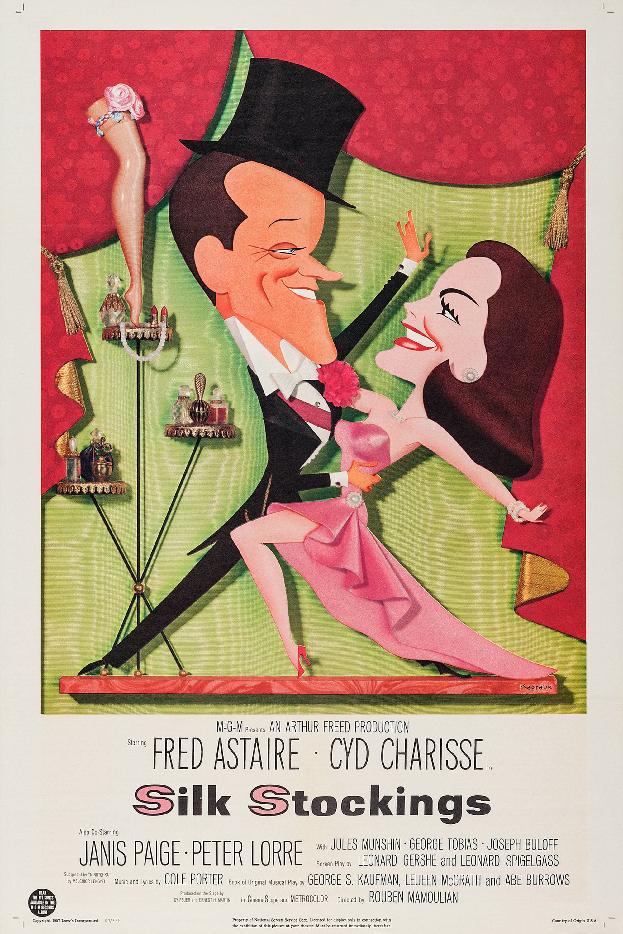 Шелковые чулки (1957) — Фильм.ру
