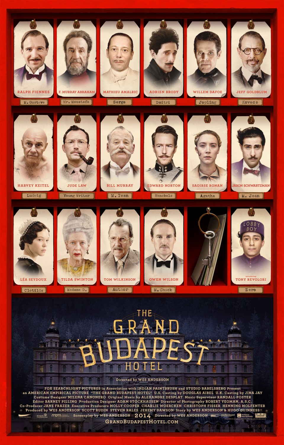 Отель «Гранд Будапешт» (2014) — Фильм.ру