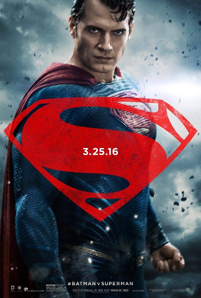 Три новых постера к фильму «Бэтмен против Супермена»
