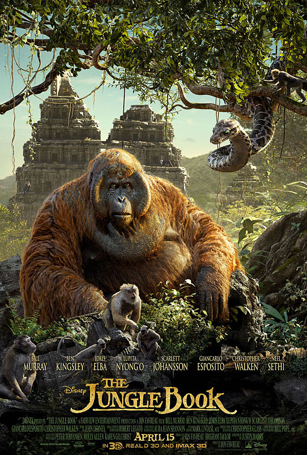 Новый постер «Книги джунглей»