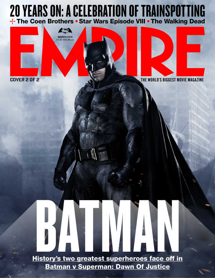 Обложки и кадры «Бэтмена против Супермена» из Empire